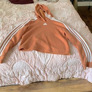 adidas cropped hoodie